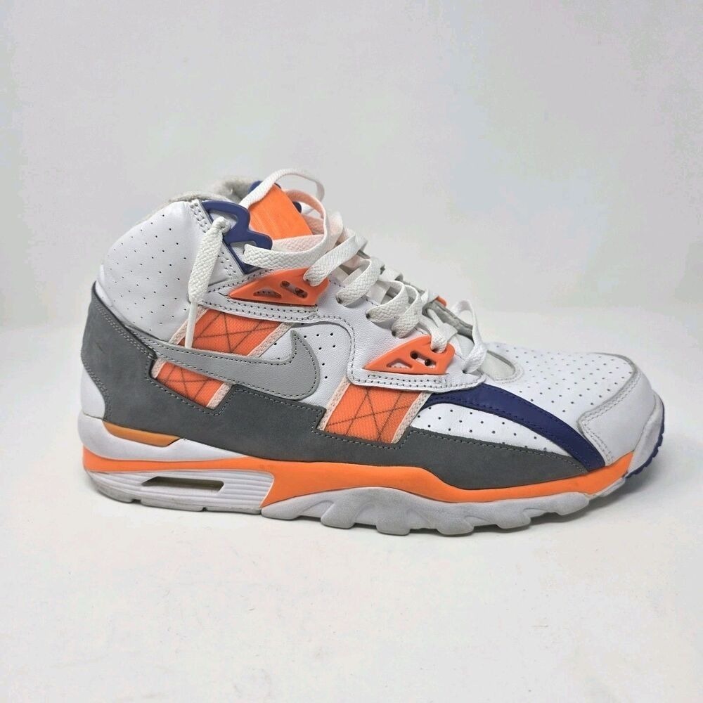 Nike Air Trainer SC High Bo Jackson 2009 Size 12 Retro OG White Orange